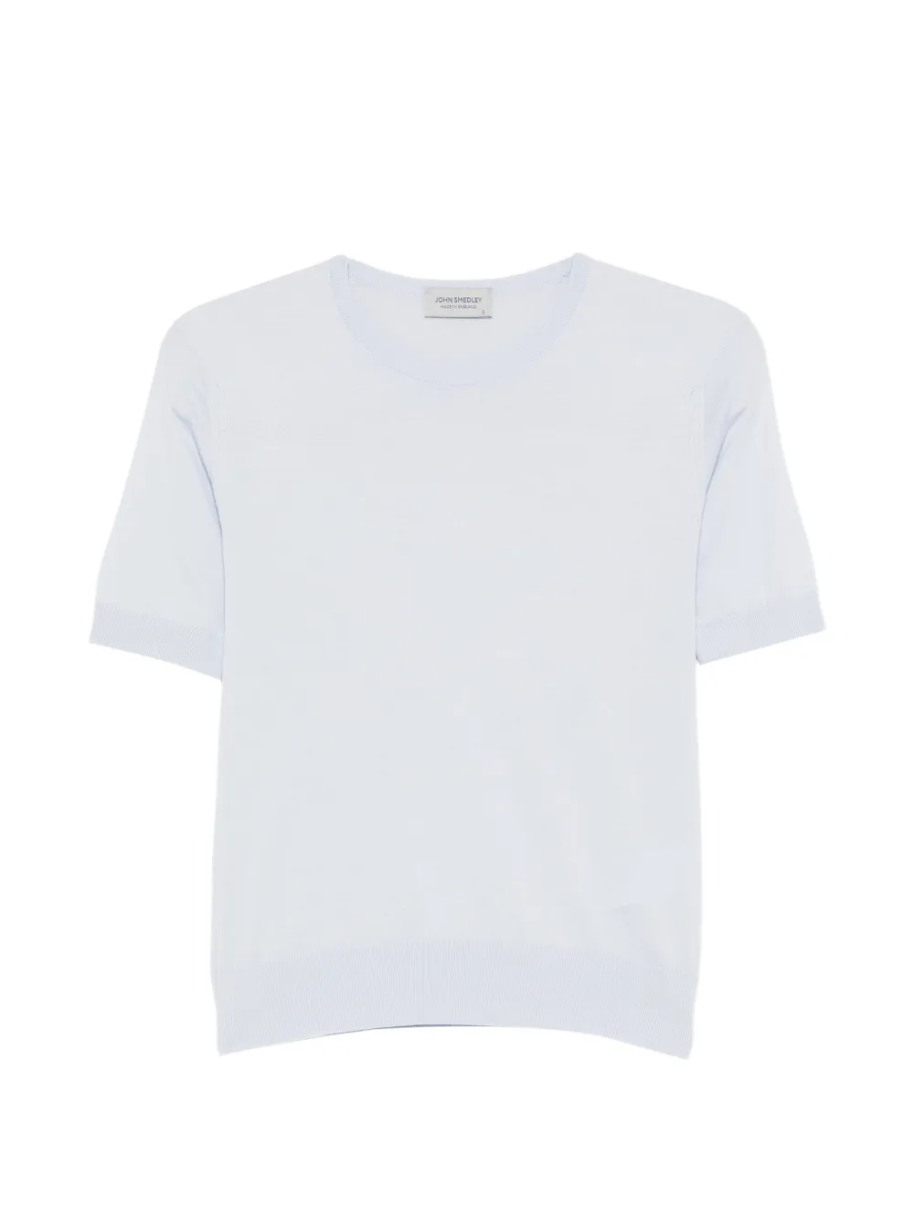 John Smedley Nell fine-knit T-shirt - Blu