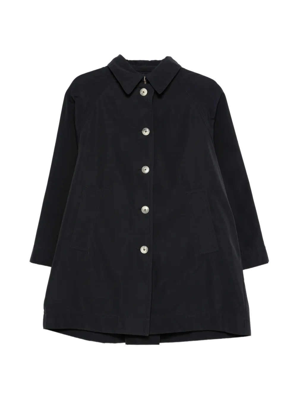Herno buttoned coat - Blau