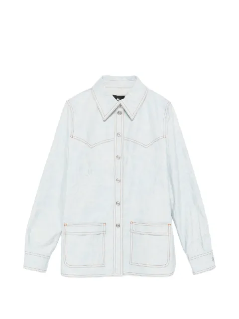 ETRO camisa con estampado de cachemira