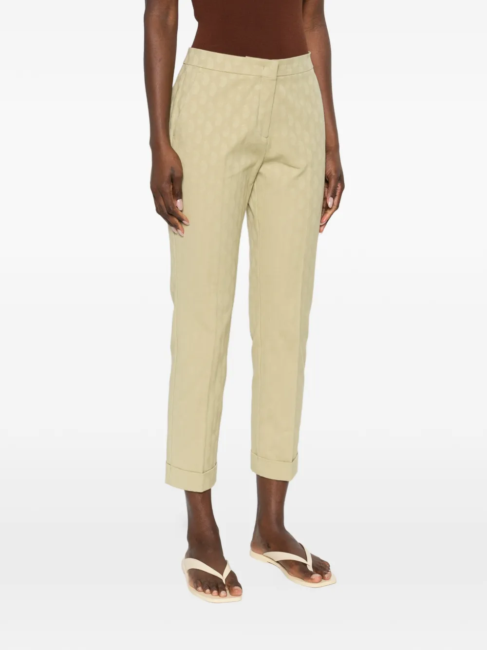  Etro Patterned Trousers - Neutrals 