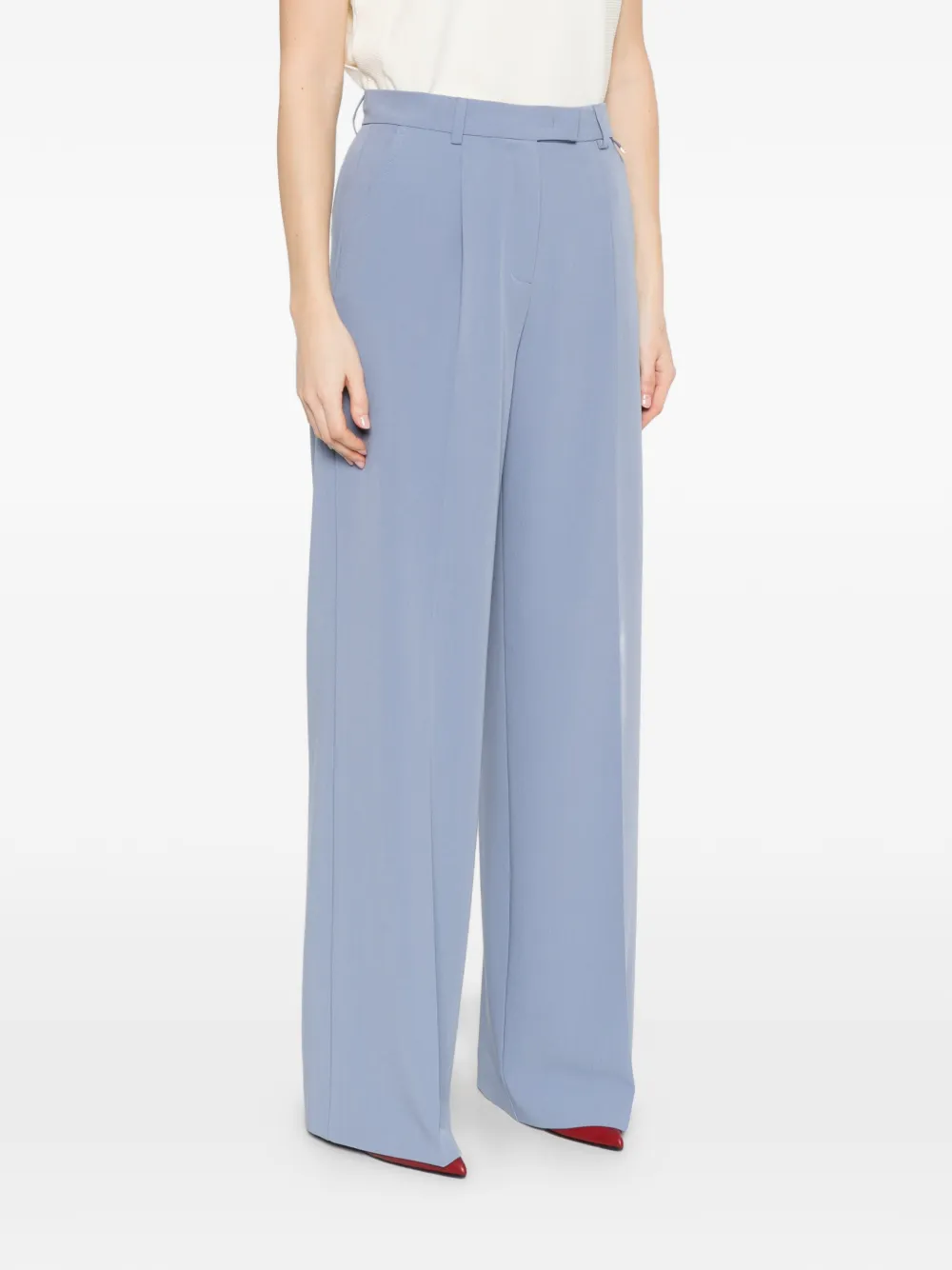 Herno Straight broek Blauw