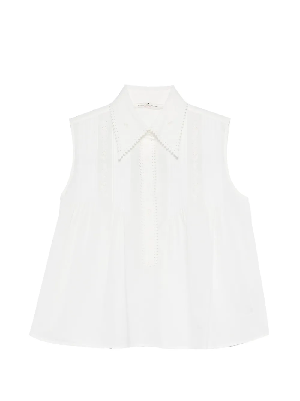 Ermanno Scervino embroidered top - Bianco
