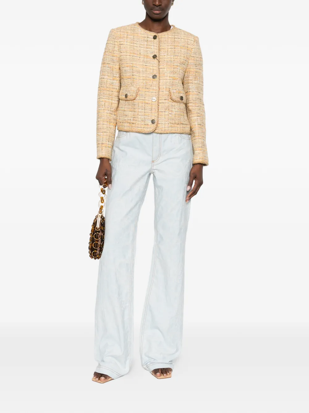 ETRO floral trousers - Blauw