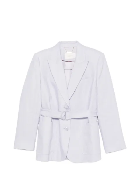 ZIMMERMANN belted single-breasted blazer