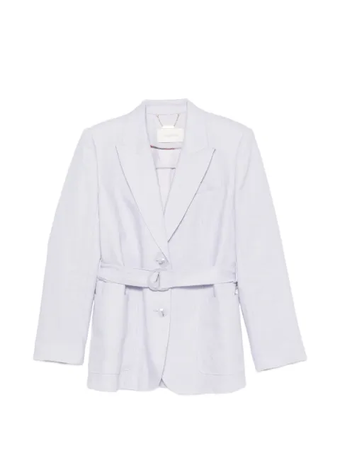 ZIMMERMANN belted single-breasted blazer