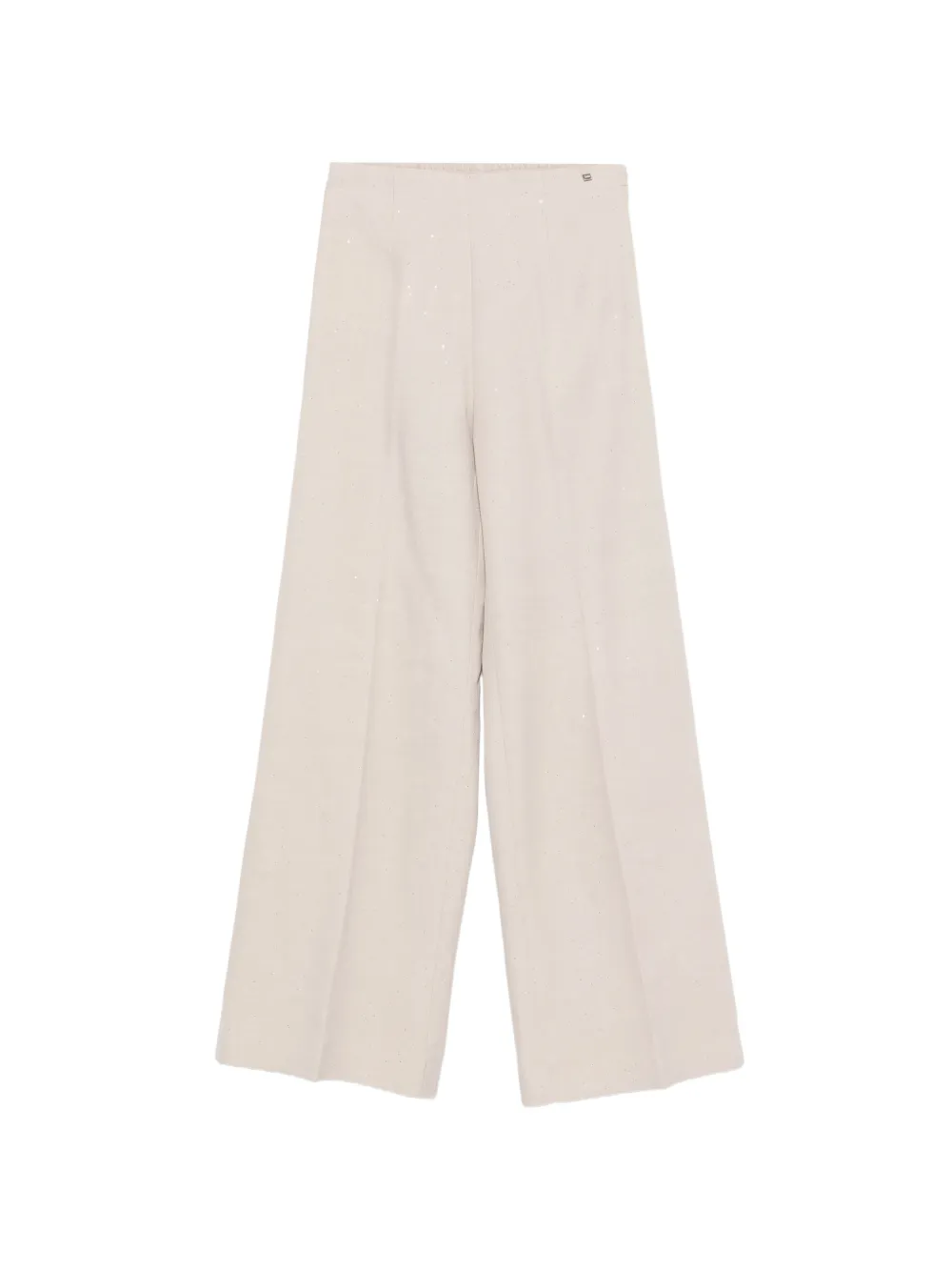 Herno logo-plaque trousers - Toni neutri
