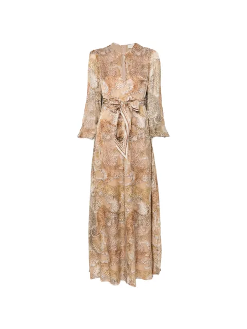 ZIMMERMANN belted maxi dress