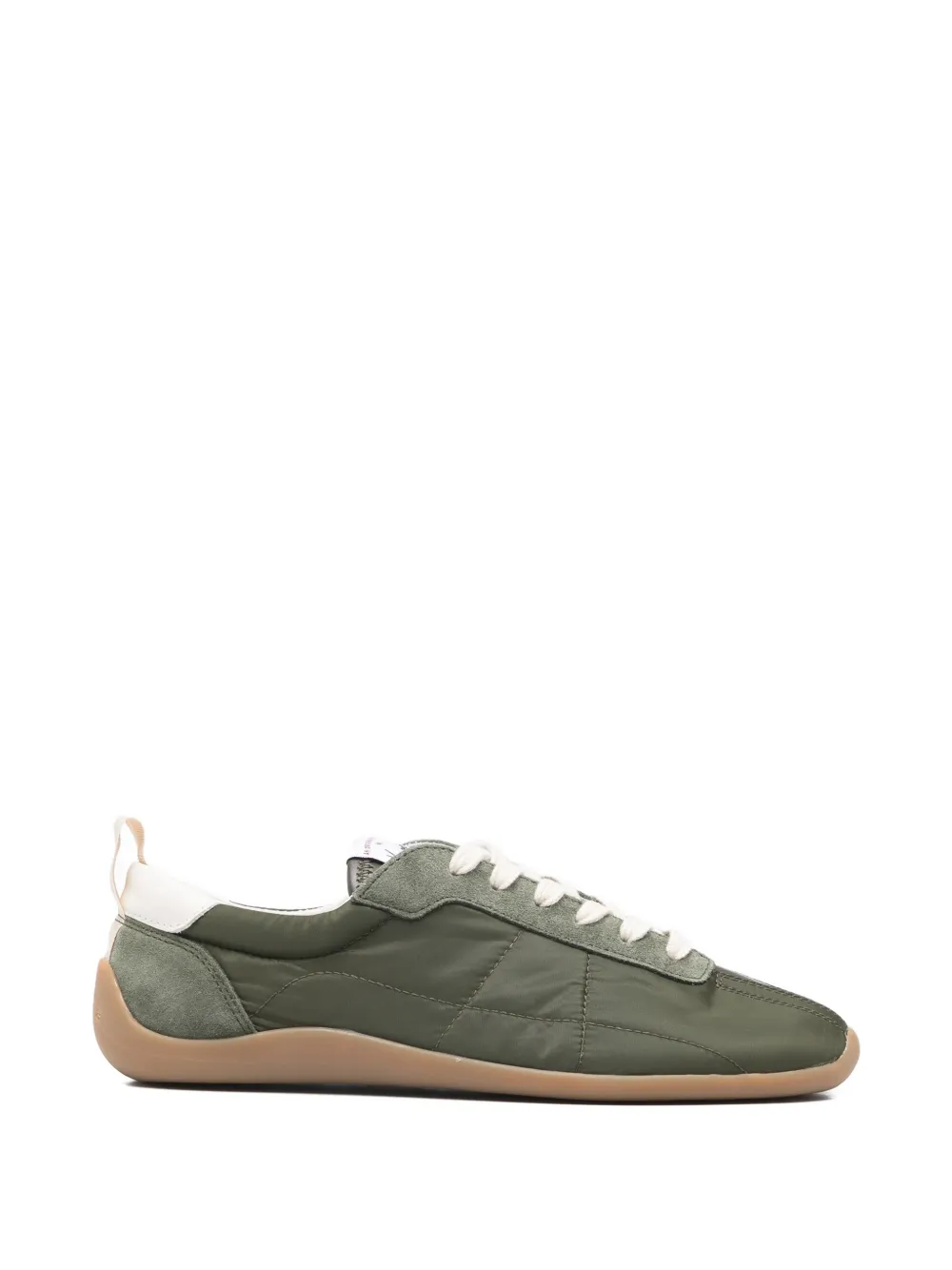 Kenzo quilted panelled sneakers - Verde