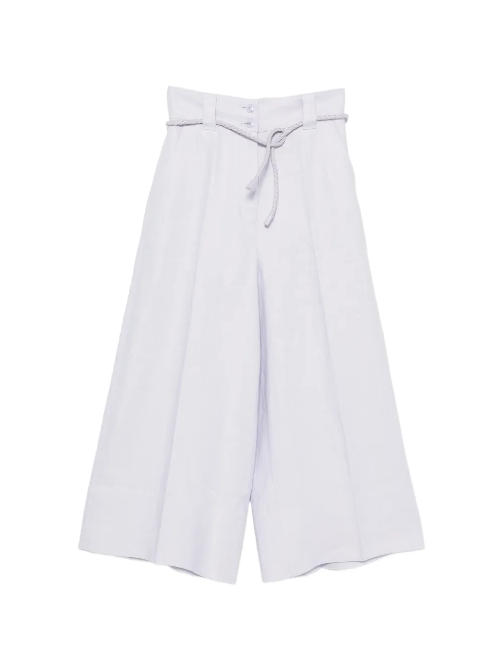 ZIMMERMANN belted cropped trousers - Viola