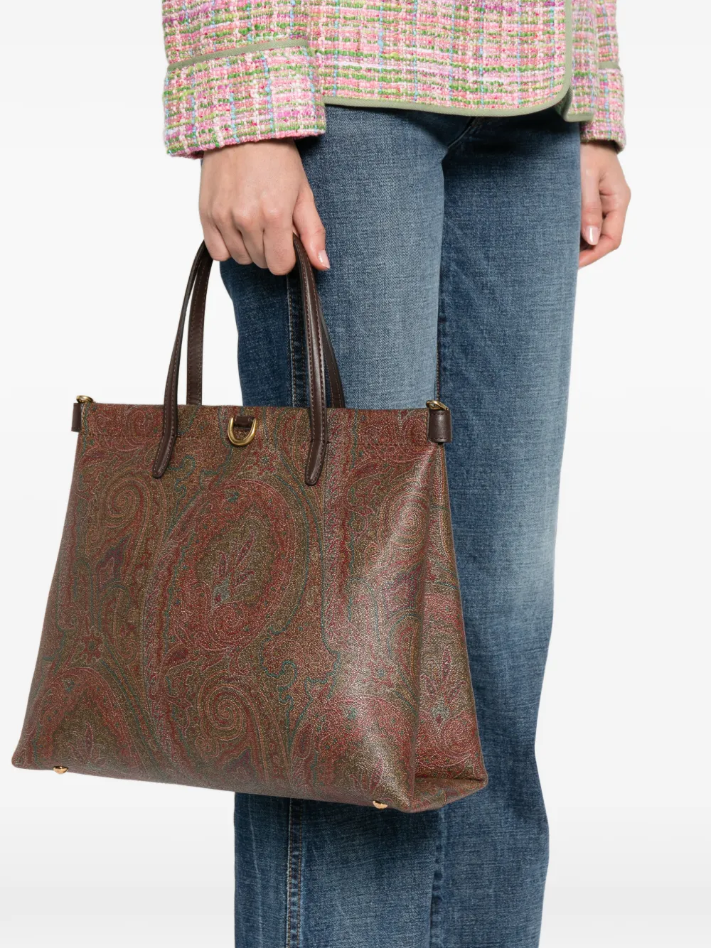 ETRO Arnica tote bag - Bruin