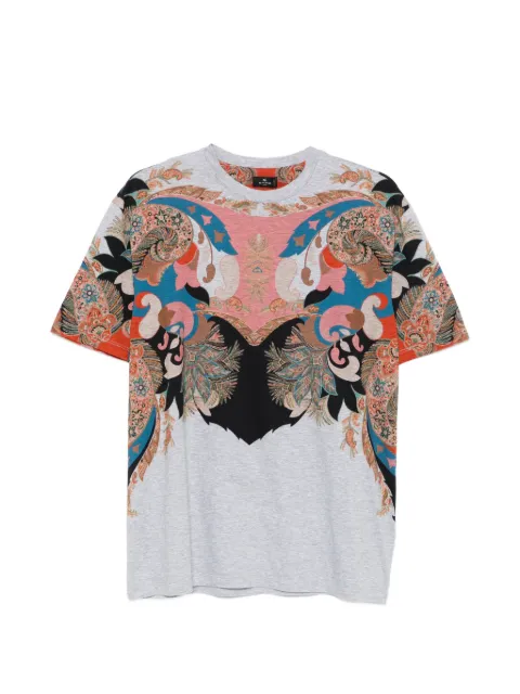 ETRO T-shirt met paisley-print