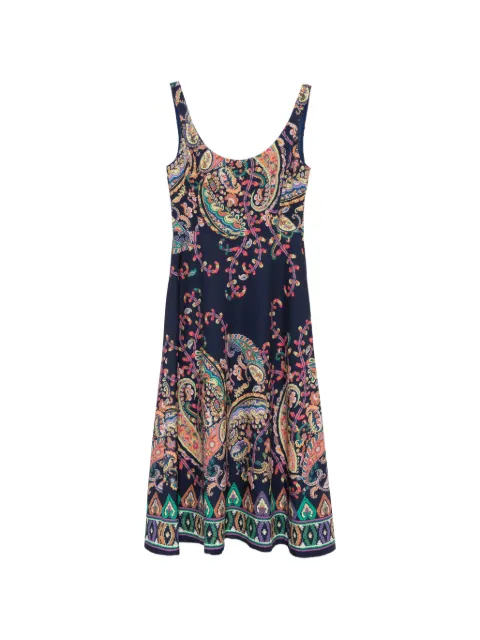 ETRO vestido con estampado de cachemira