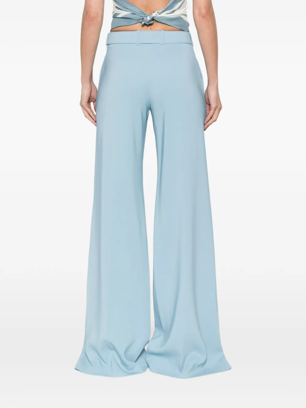 Ermanno Scervino Broek met ceintuur Blauw