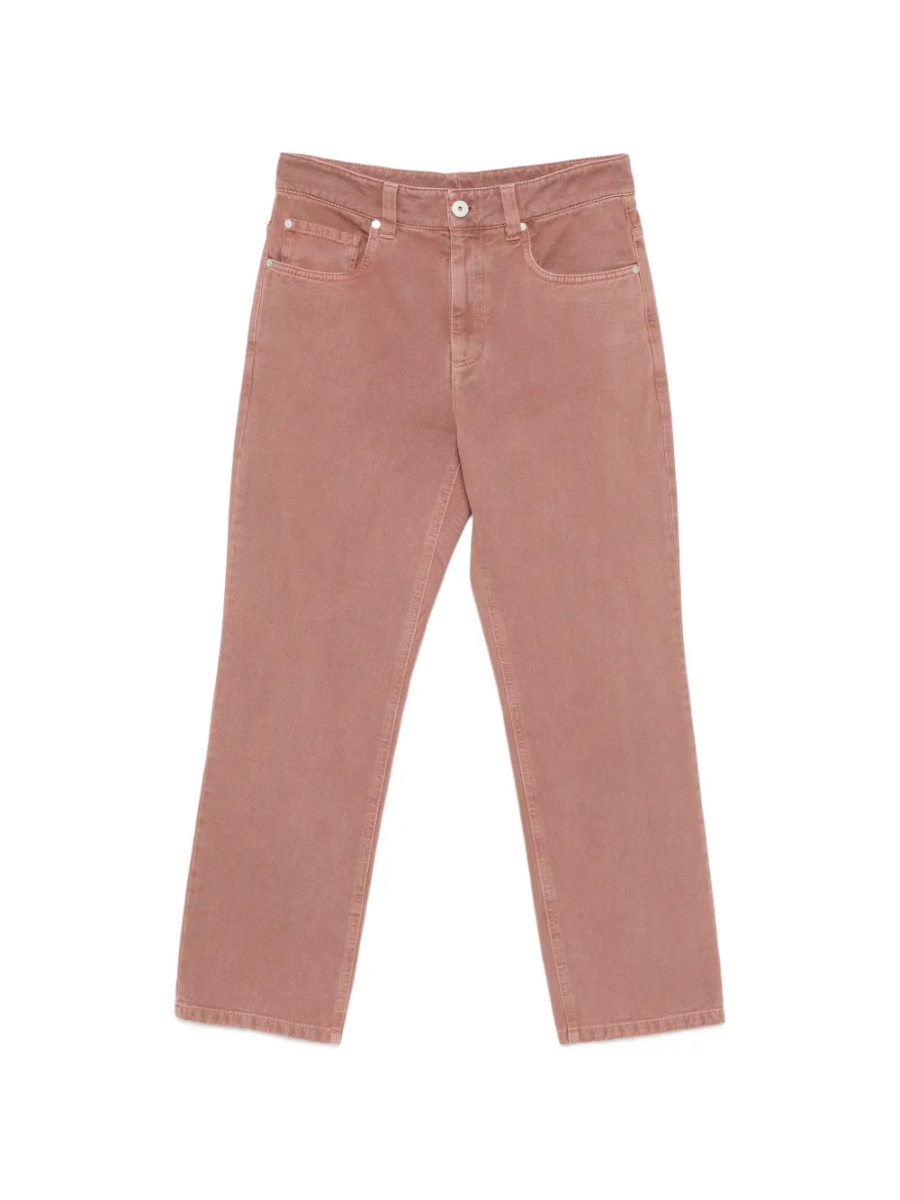 Brunello Cucinelli Retro Vintage five-pockets jeans - Rosa