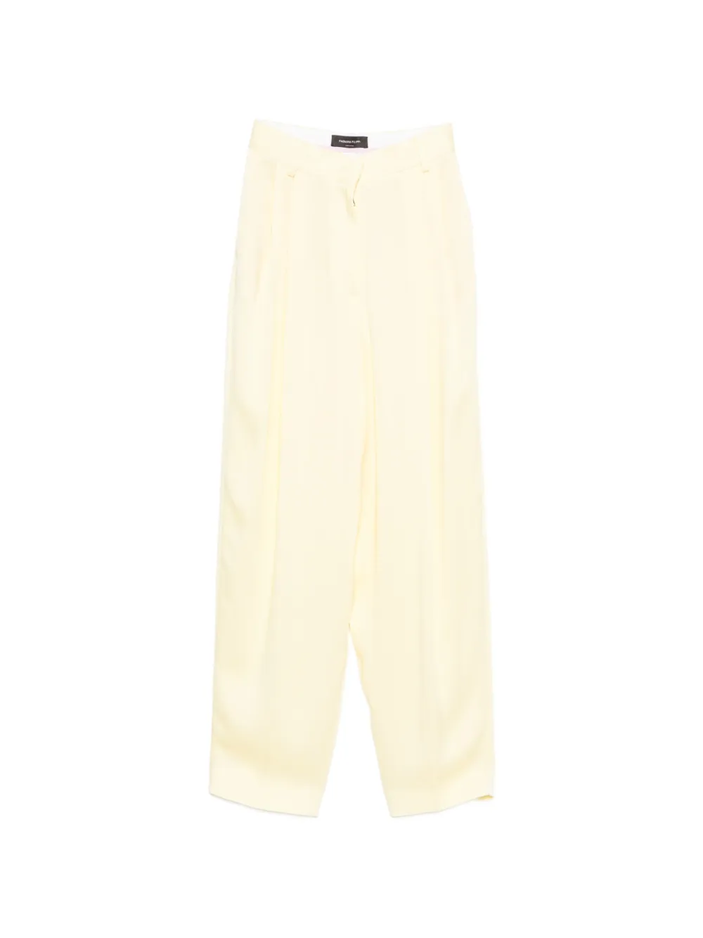 Fabiana Filippi pleated tapered trousers - Gelb