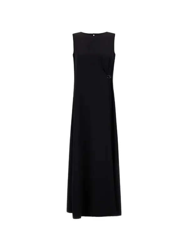 Herno Buckle Dress in Black