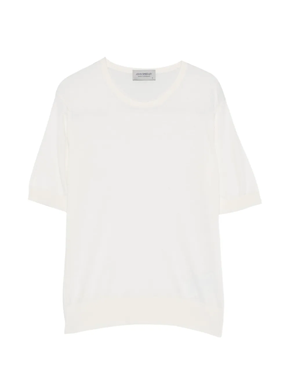 John Smedley Nell fine-knit T-shirt - Toni neutri