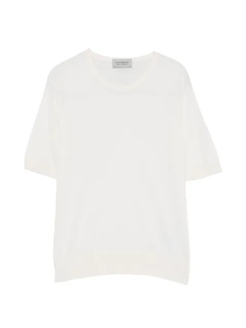John Smedley Nell fine-knit T-shirt 