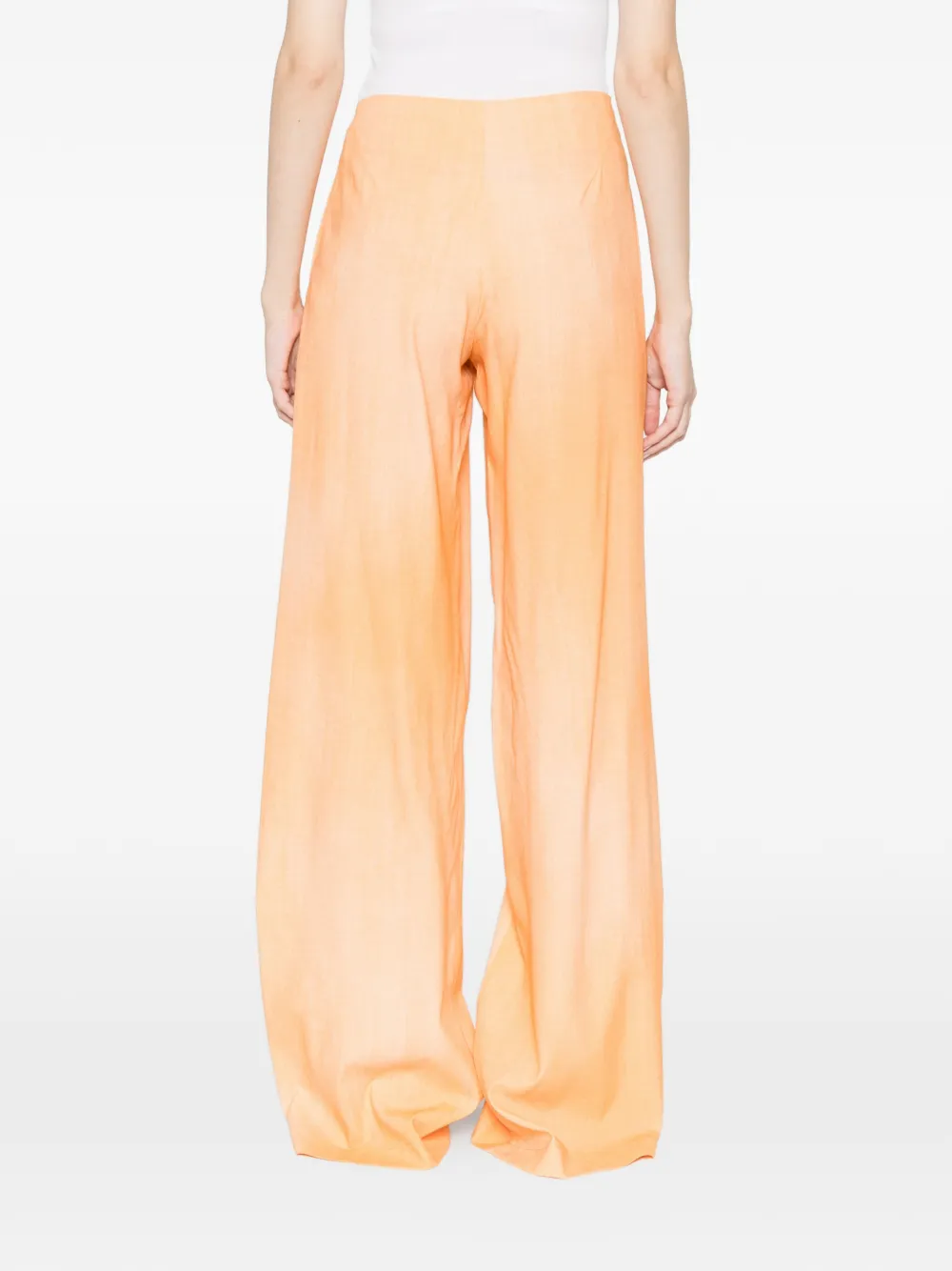 Ermanno Scervino Palazzo broek Oranje