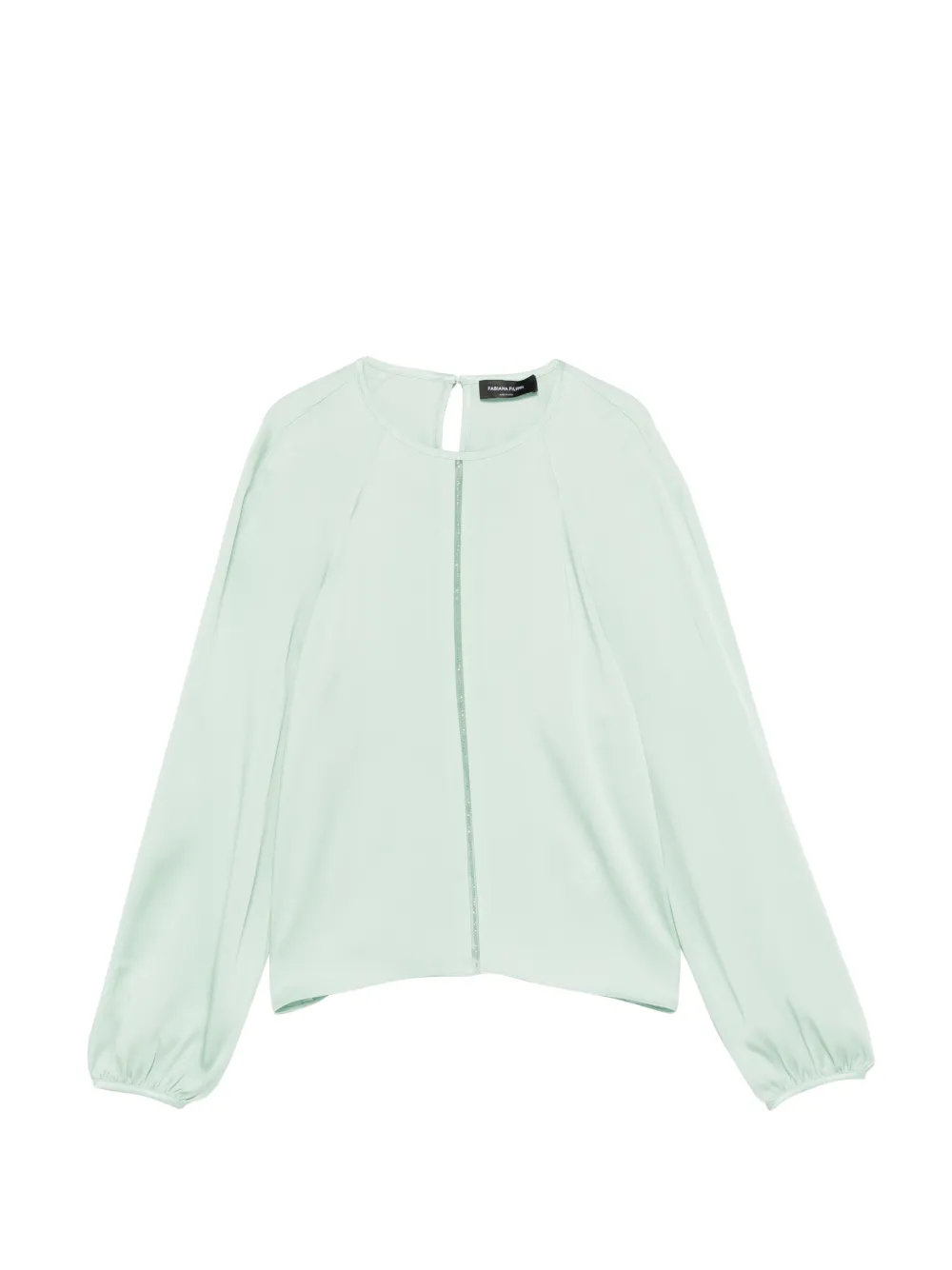 Fabiana Filippi gathered blouse - Verde