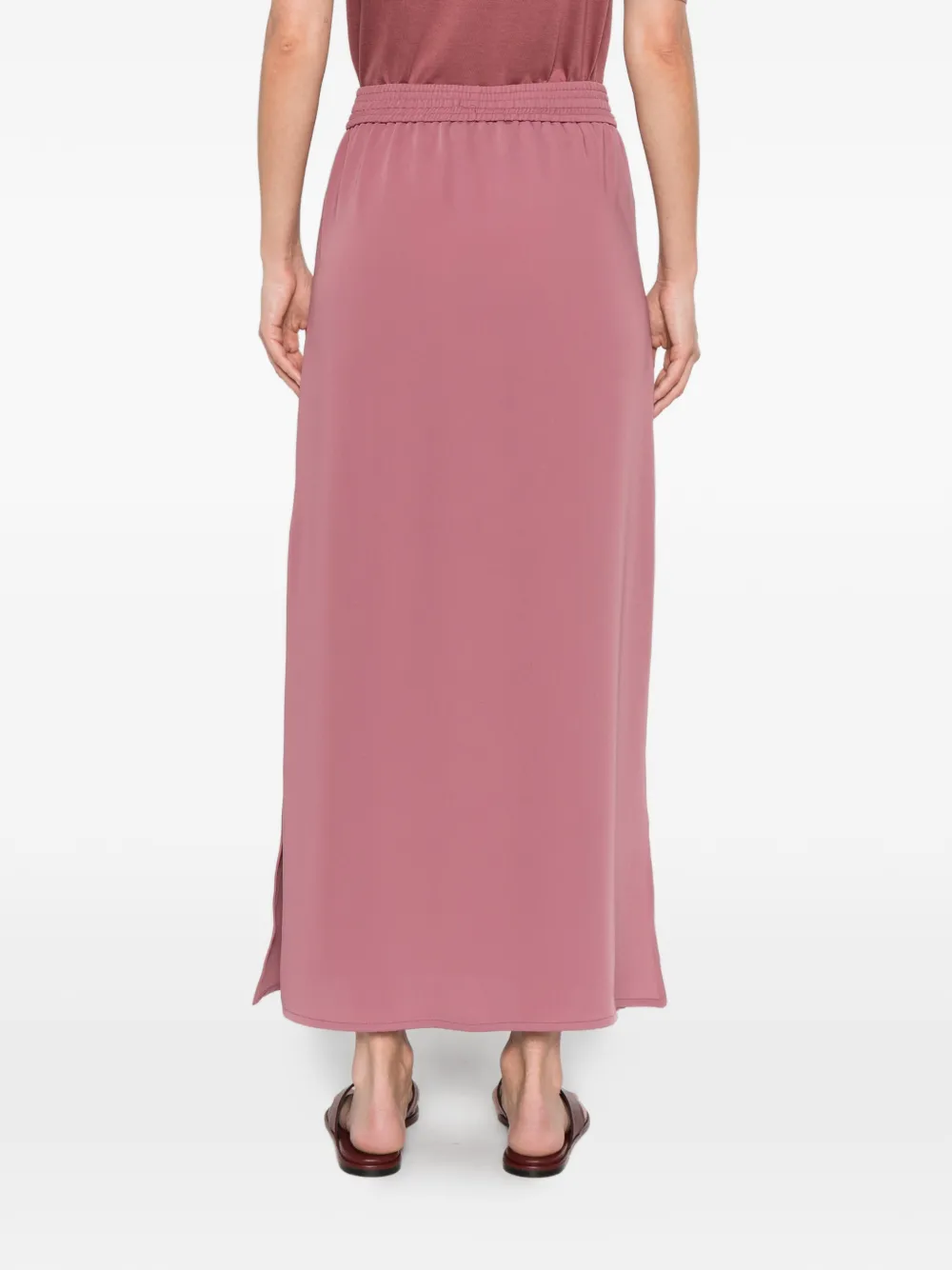 Herno Maxi-rok met trekkoord Roze