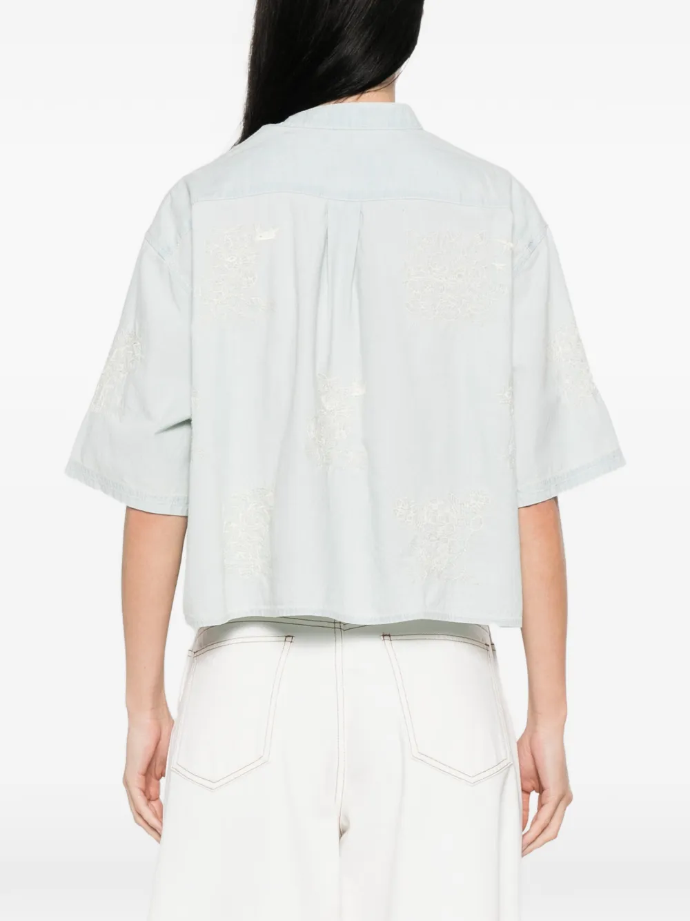 Kenzo Blouse met bloemenprint Blauw