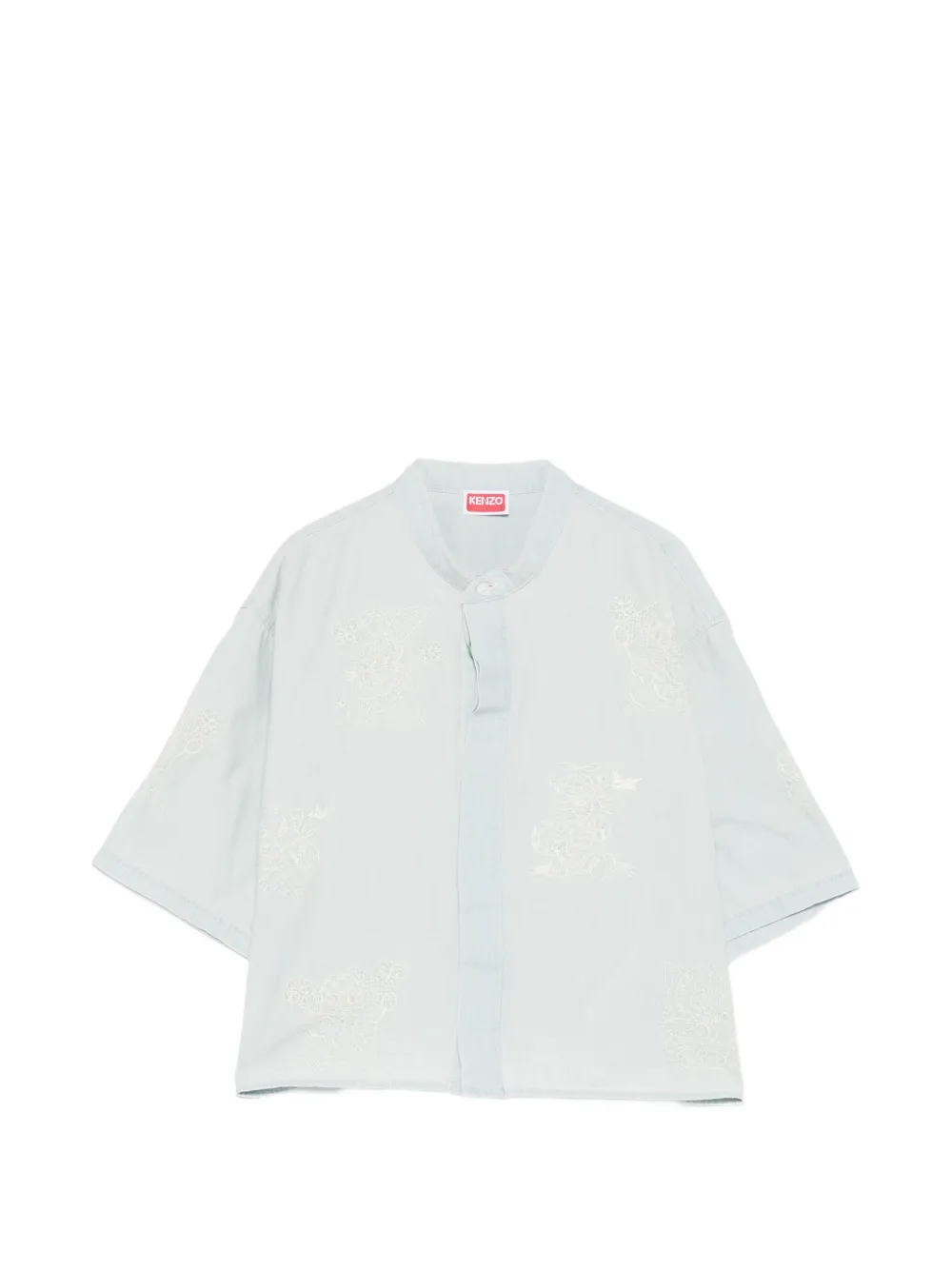 Kenzo floral shirt - Blu