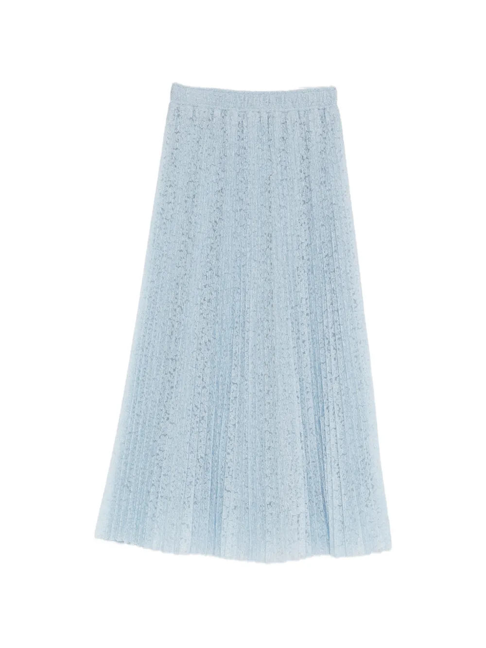 Ermanno Scervino pleated lace skirt - Blu