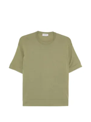 John Smedley Jill short-sleeve Polo Top | Green | FARFETCH IN