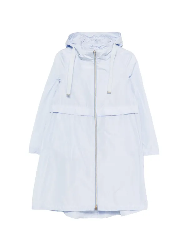 Herno ジップアップ パーカーコート | ブルー | FARFETCH JP