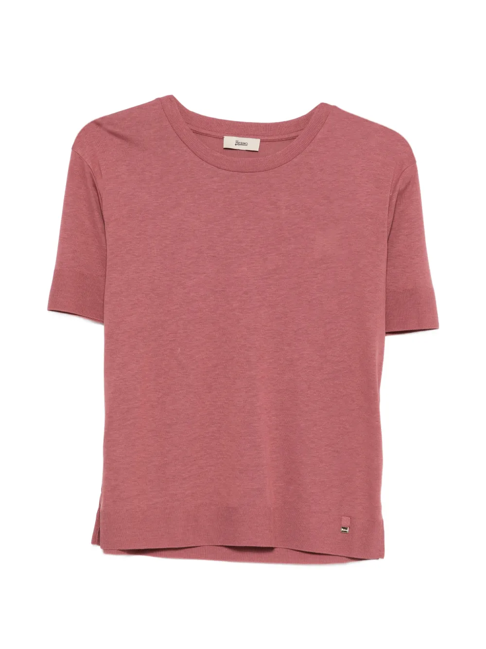 Herno crew-neck T-shirt - Rosa