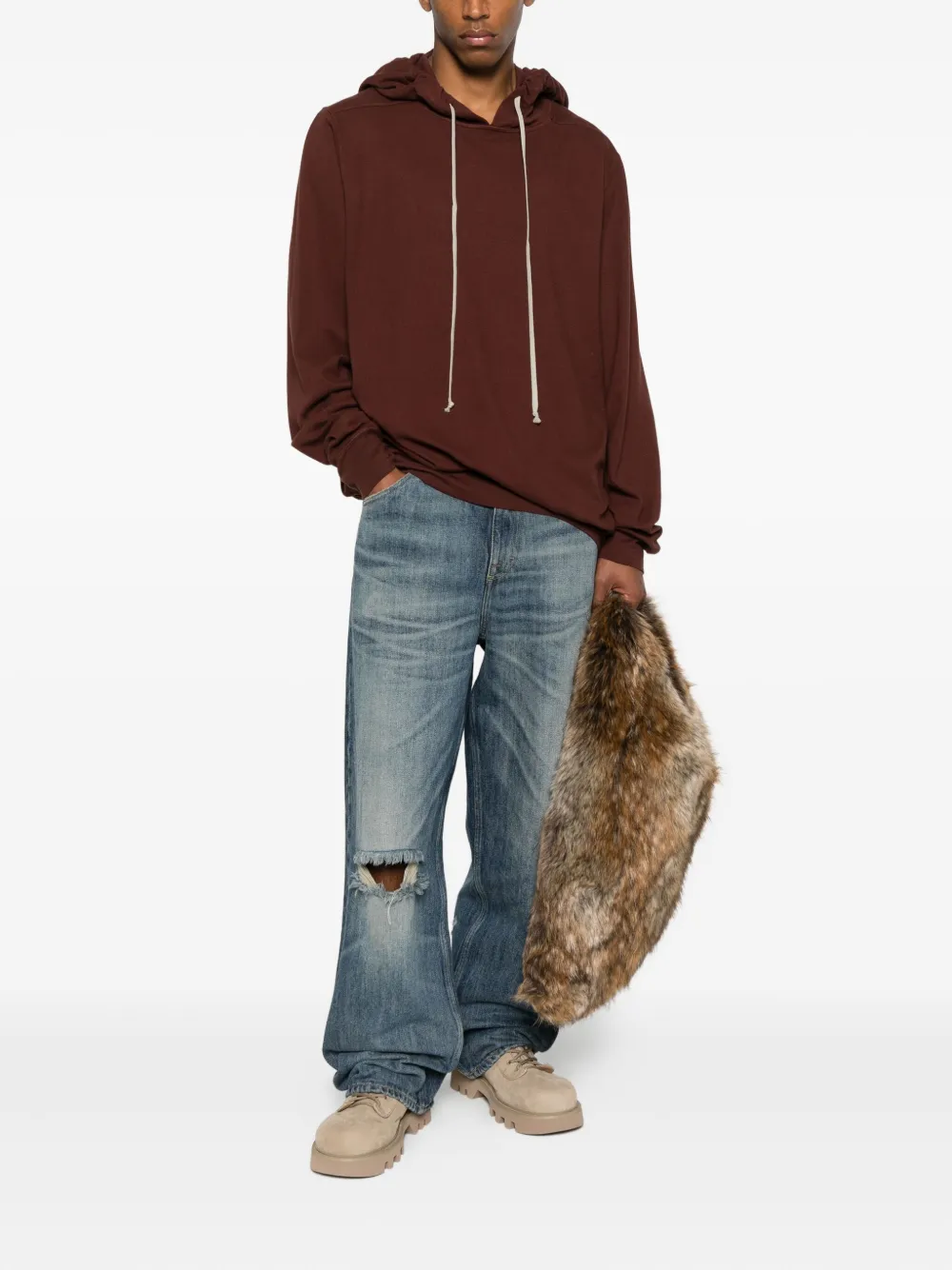 Rick Owens DRKSHDW hoodie en coton | Hoodies | Image 2