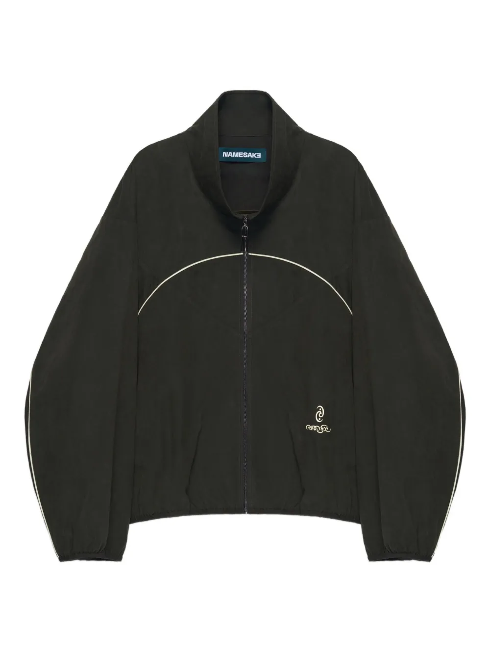 NAMESAKE zip trim jacket | Black | Image 1