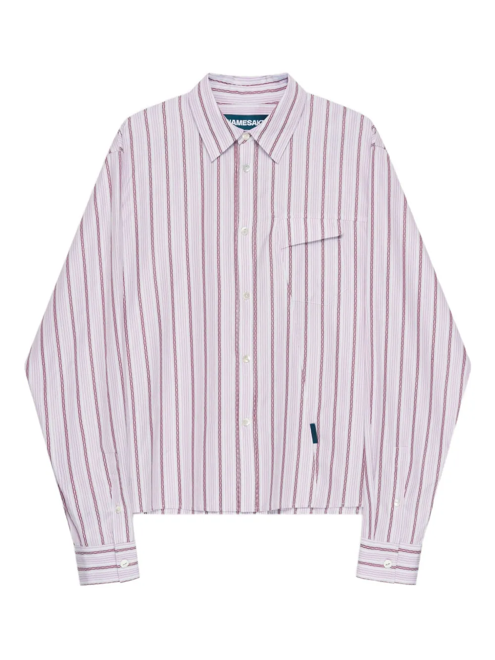 Namesake Striped Pocket Shirt In Pink