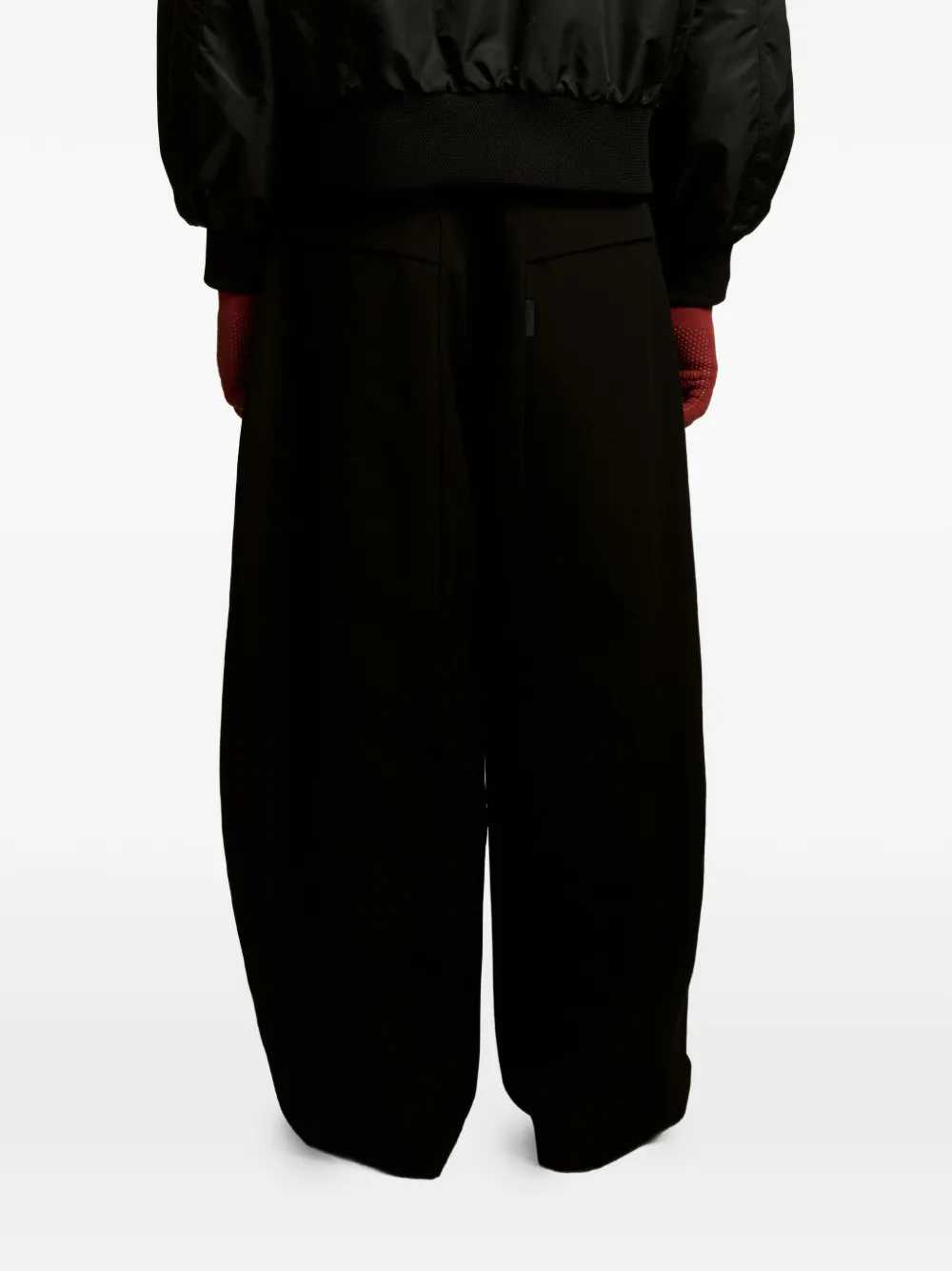 Namesake Seam Wool Trousers In Black