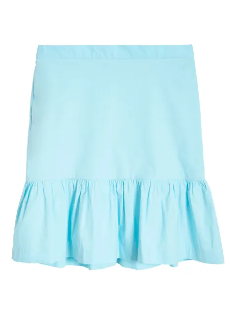 Isolda Arábia ruffled mini skirt