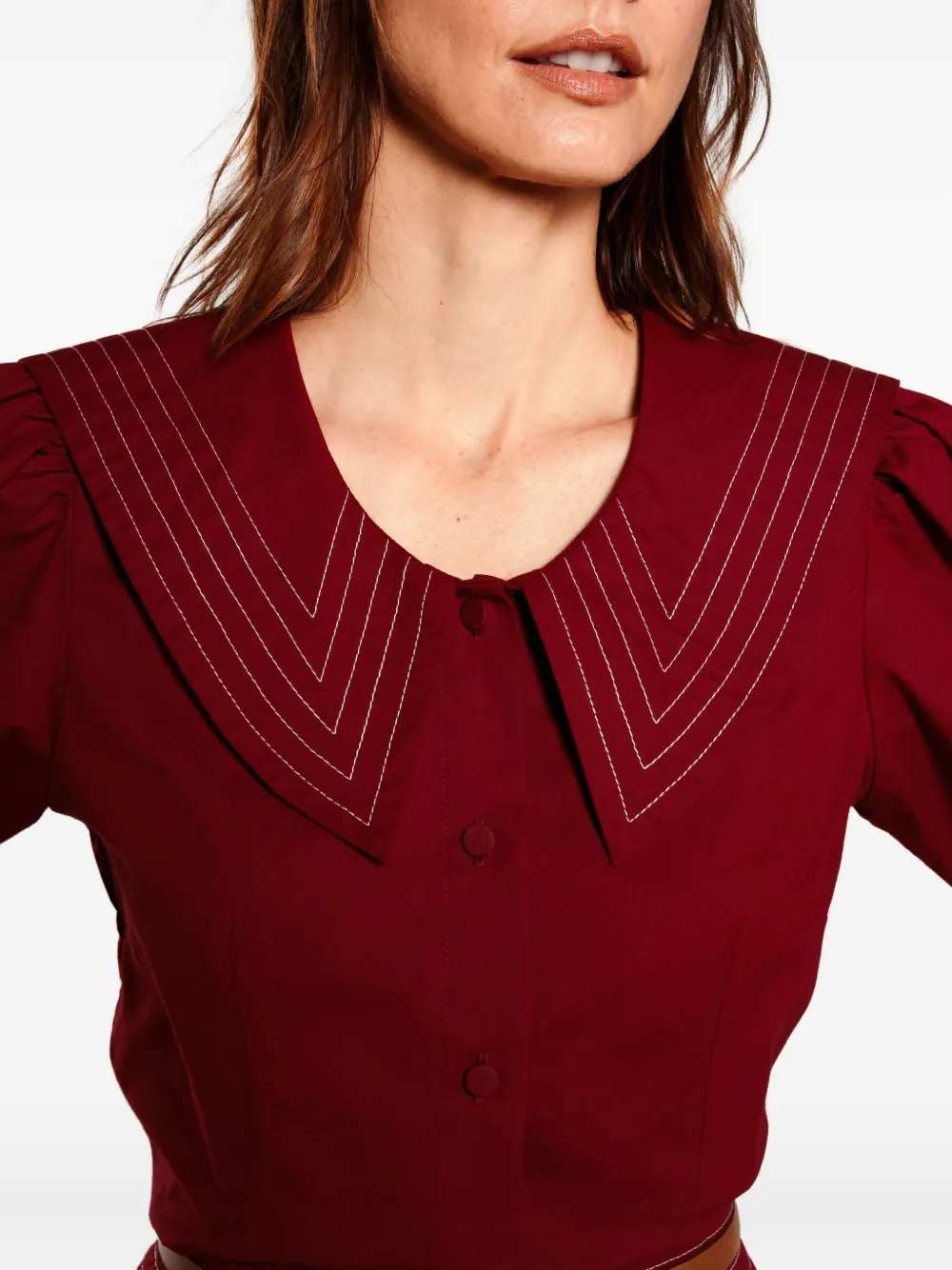 Isolda Guará blouse - Rood