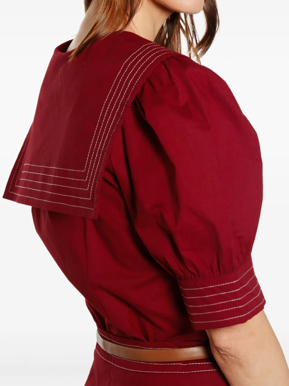 Isolda Guará blouse Rood