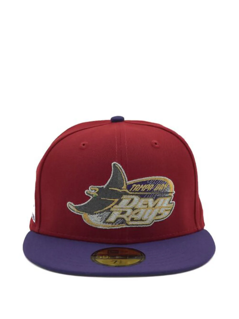 NEW ERA CAP Cappello 5950 Tampa Bay Devil Rays Tropicana Field - Rosso