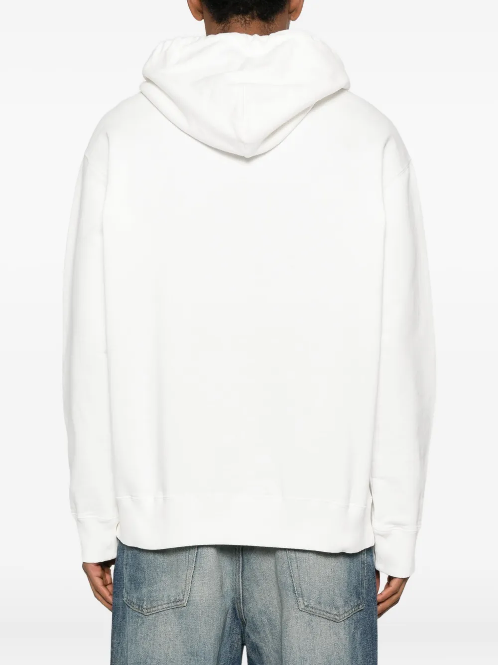 MM6 Maison Margiela Hoodie met nummerprint Wit