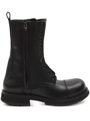 Balenciaga buckle-strap Biker Boots | Black | FARFETCH
