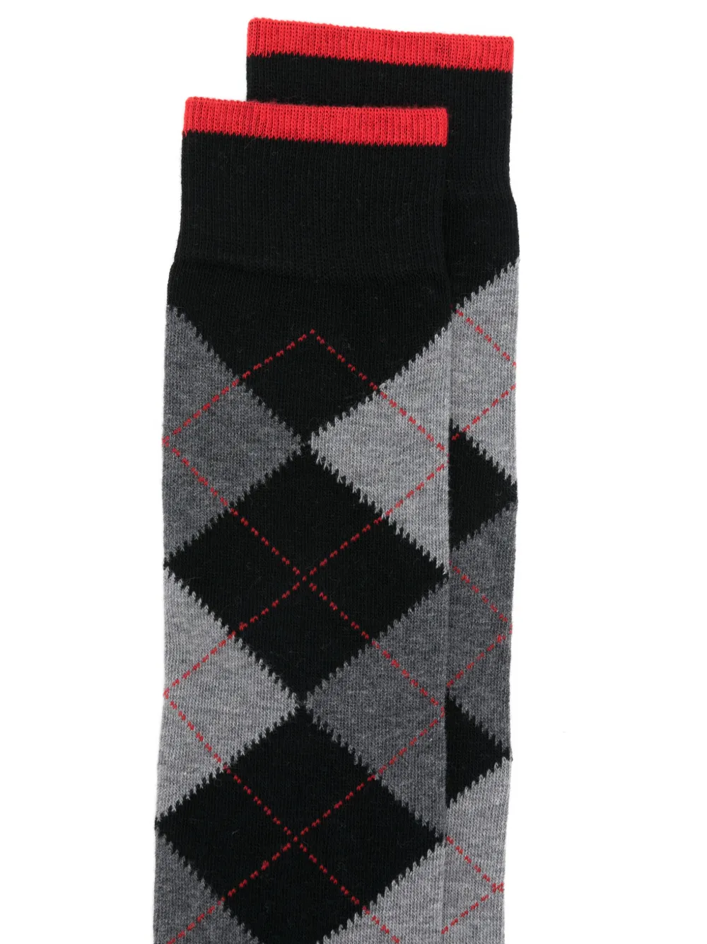 In The Box argyle ribbed socks | Image 2