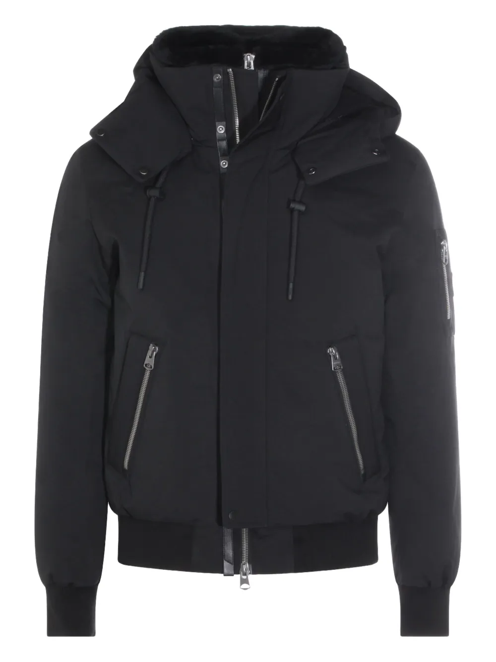 Mackage quilted hooded jacket | Black | Image 1