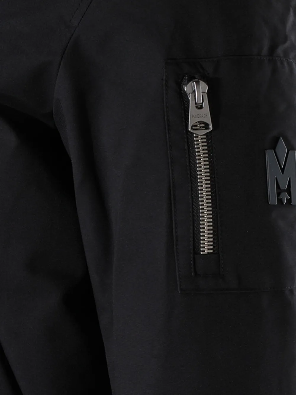 Mackage Gevoerd jack met capuchon Zwart