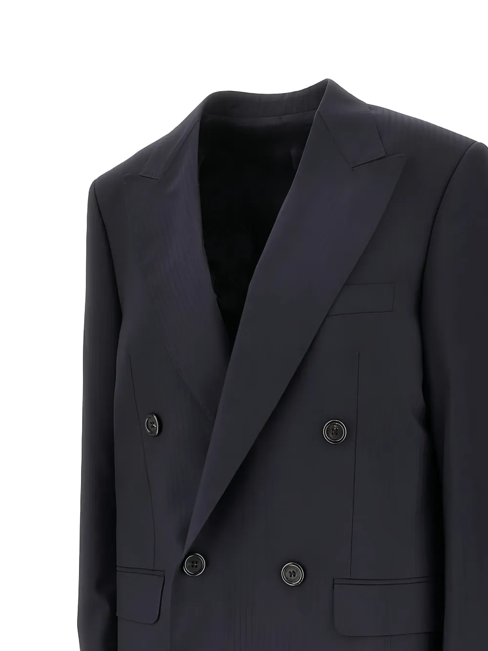 Armarium Amadeo Pinstripe Double-breasted Blazer In Blue