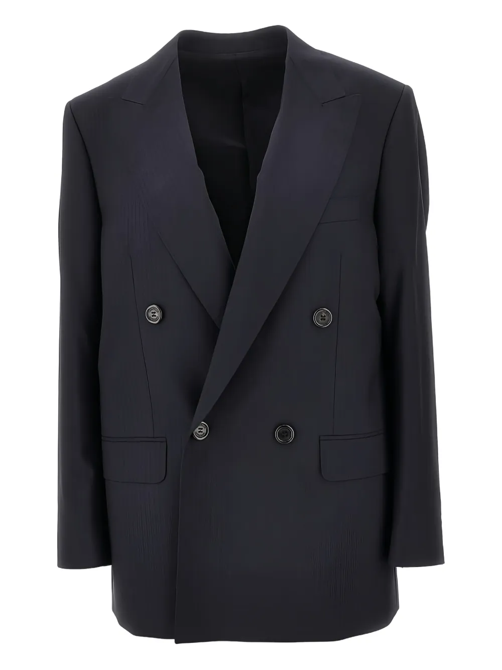 Armarium Amadeo Pinstripe Double-breasted Blazer In Blue