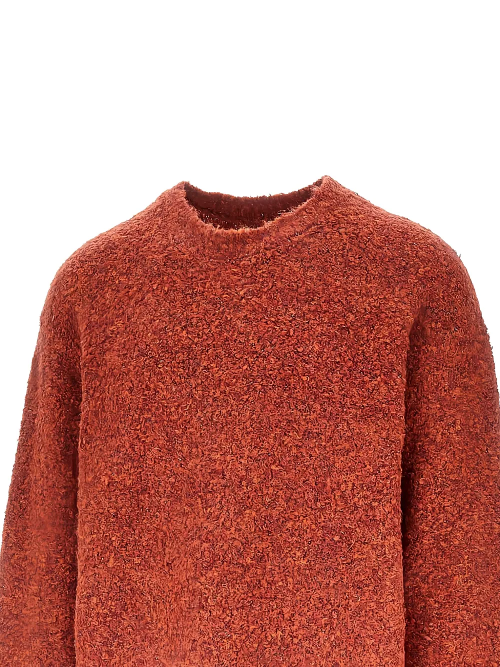 Woodbird crew neck sweater - Oranje