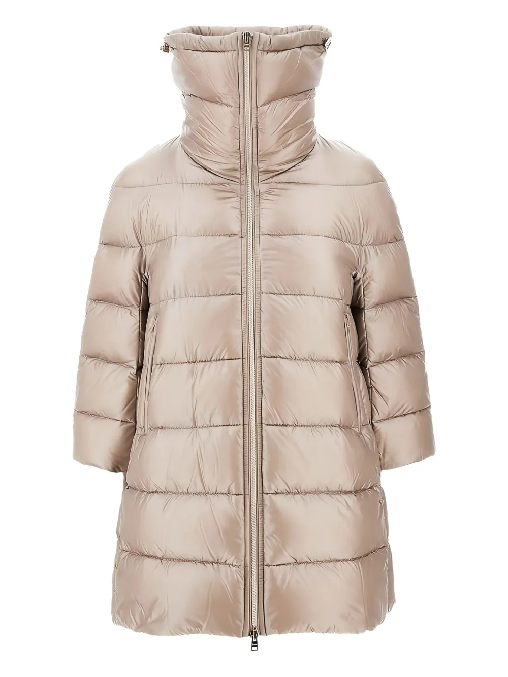 Herno Cleofe Coat In Pink