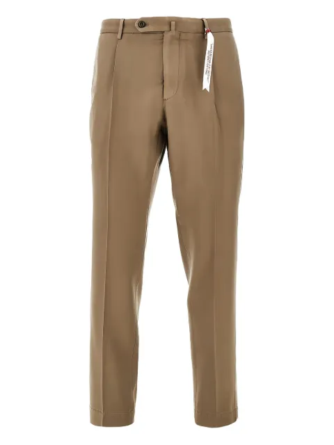 Santaniello pleated-front trousers