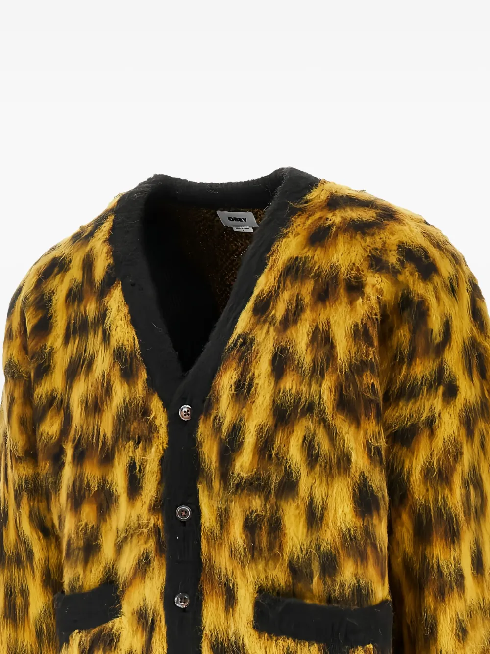 Obey cardigan Patron à motif léopard | Cardigans | Image 2